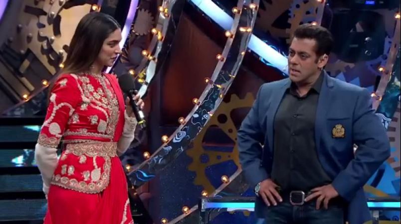 This is what Salman Khan said on working with Deepika Padukone