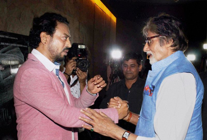 BLACKमेल: Irrfan Khan's film to have a special screening for Big B