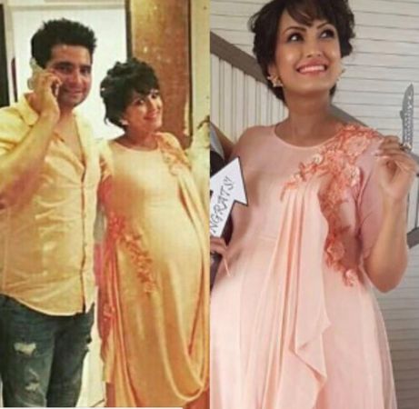 Nisha Rawal looked adorable​ in her baby shower pictures