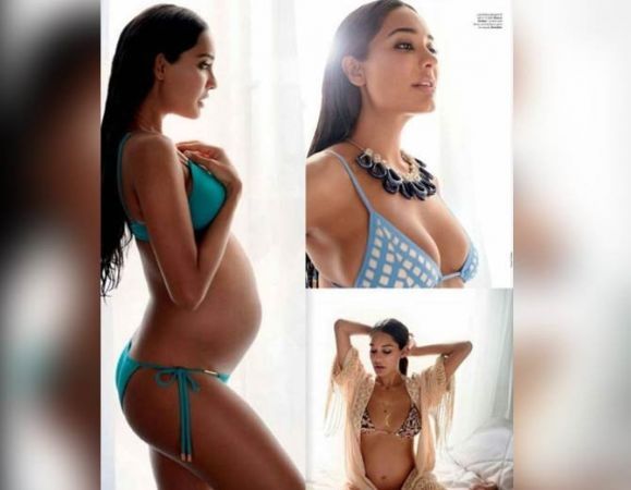 Lisa Haydon is flaunting her baby bump in photoshoot for Elle