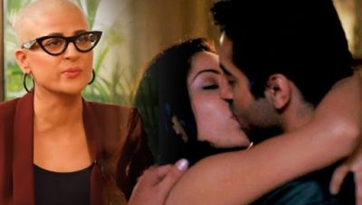 Ayushmann Khurrana's wife Tahira Kashyap says had a problem with him kissing on screen.