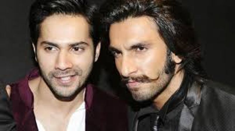 Ranveer Singh and Varun Dhawan spotted giving autographs to the fan family