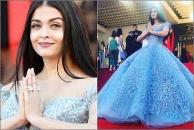 Aishwarya Rai Bachchan looks like a Disney princess at 70th Cannes Film Festival