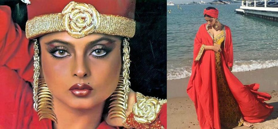 Is Bohemian Look Of Sonam Kapoor At Cannes 2017 Inspired From Rekha Ji?