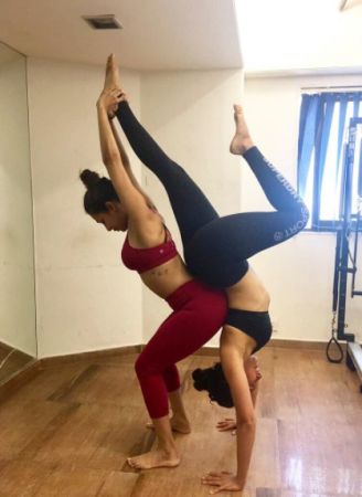 Watch Malaika Arora's work out pictures