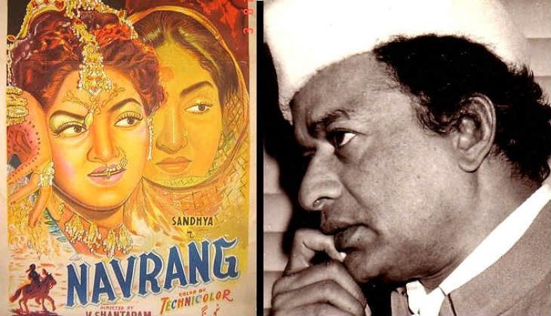 The Google Doodle honored legendary filmmaker V Shantaram Rajaram  on 116th birth anniversary