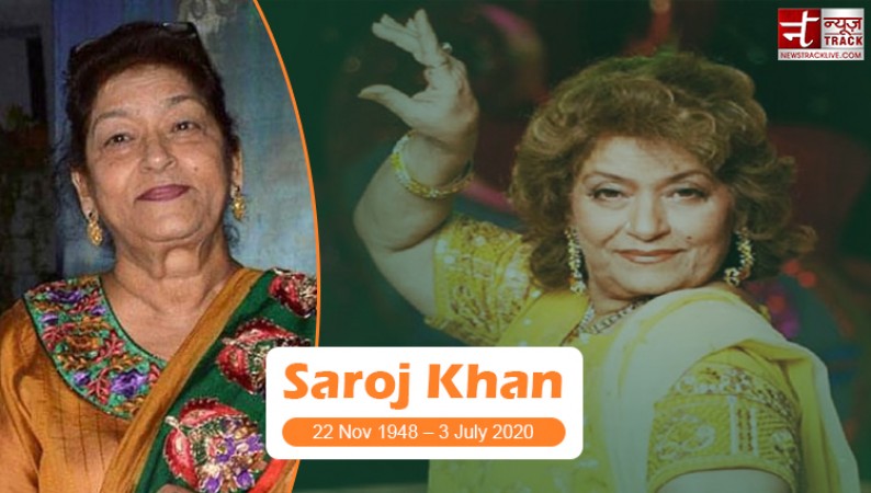 Saroj Khan was 13 when she got married to a 41-year-old man, Became mother at 14