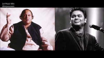 कव्वाली गायक नुसरत फतेह अली खान को ए.आर.रहमान का 'तेरे बिना' के साथ ट्रिब्यूट