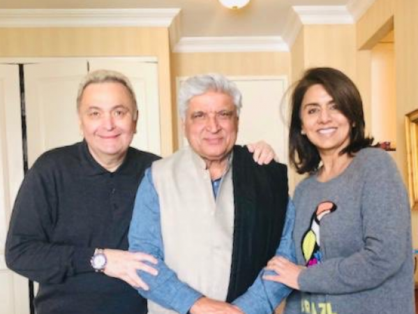 New York Diaries: Rishi Kapoor and Neetu Kapoor thank Javed Akhtar for entertaining them