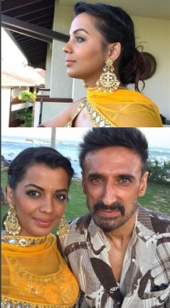 Mugdha Godse is chilling on the beaches of Sri Lanka with beau Rahul Dev