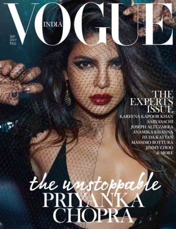 Priyanka Chopra sizzles on the cover of 'Vogue Magazine'