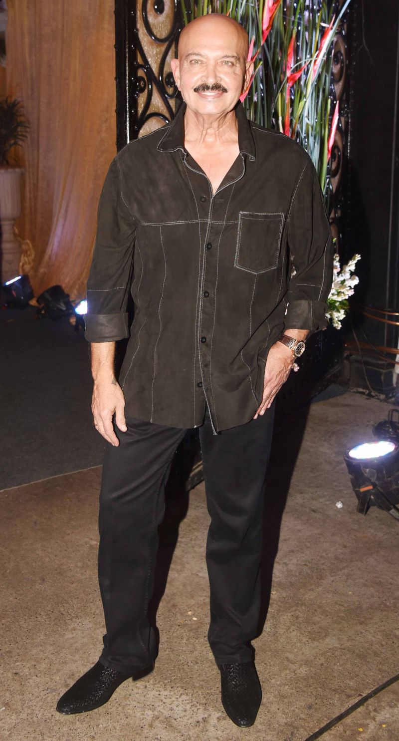 See in Pictures: Biggies of Bollywood spotted at Rakesh Roshan's birthday bash