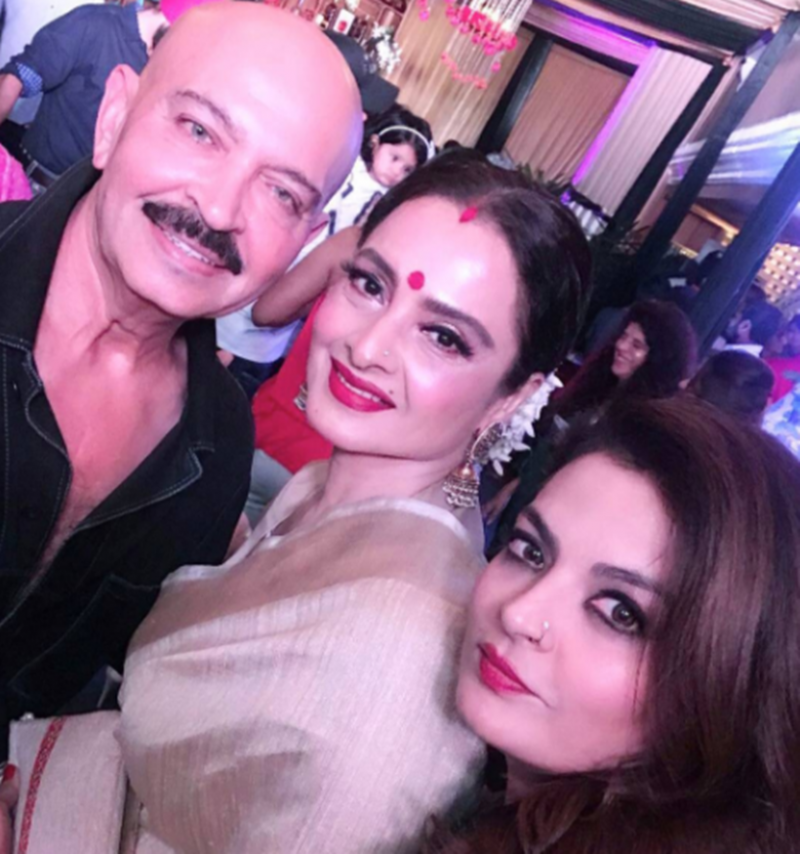 See in Pictures: Biggies of Bollywood spotted at Rakesh Roshan's birthday bash