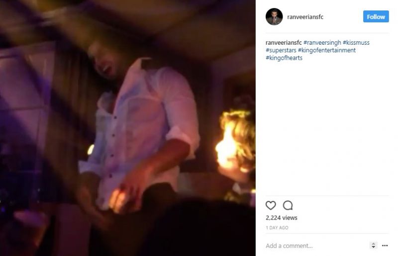 See Ranveer Singh's dancing avatar in a London wedding