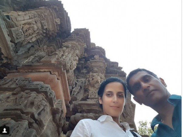 See the pictures of former Bollywood actress Tulip Joshi with her husband