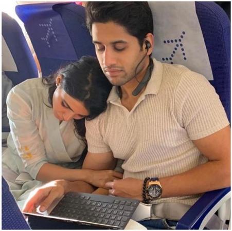 Pic Talk: Samantha napping on Naga Chaitanya shoulder will make you fall in love