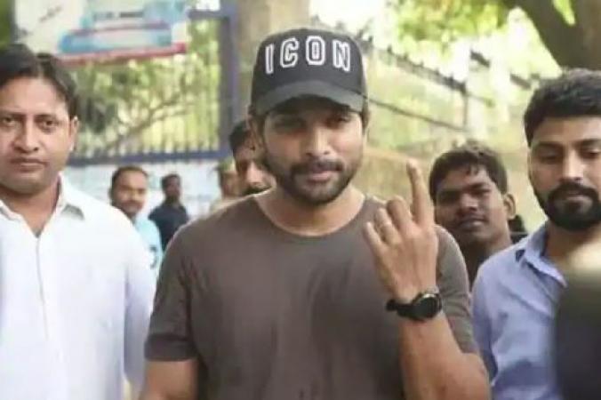 Allu Arjun urges fans to cast the vote for the Lok Sabha election