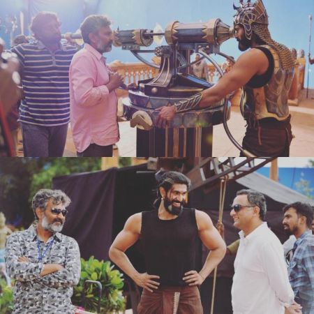 See behind the scene picture of Baahubali:The Conclusion