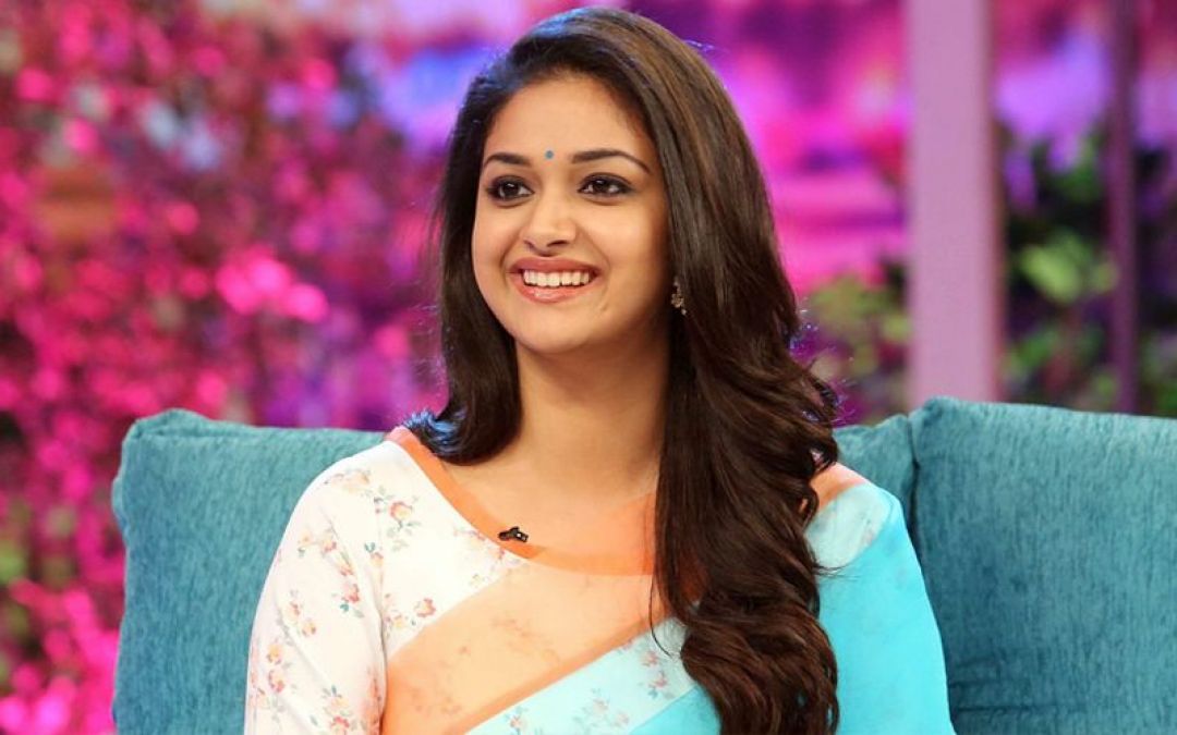 Here's a glimpse of Keerthy Suresh's next project!