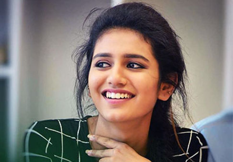 Priya Prakash tries lip-syncing this famous song