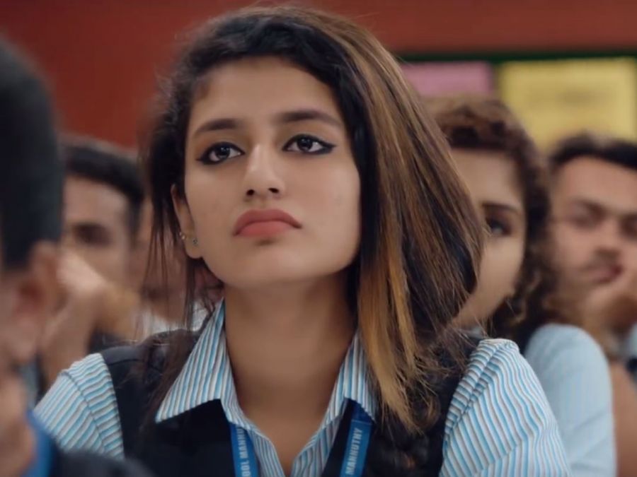 Priya Prakash tries lip-syncing this famous song