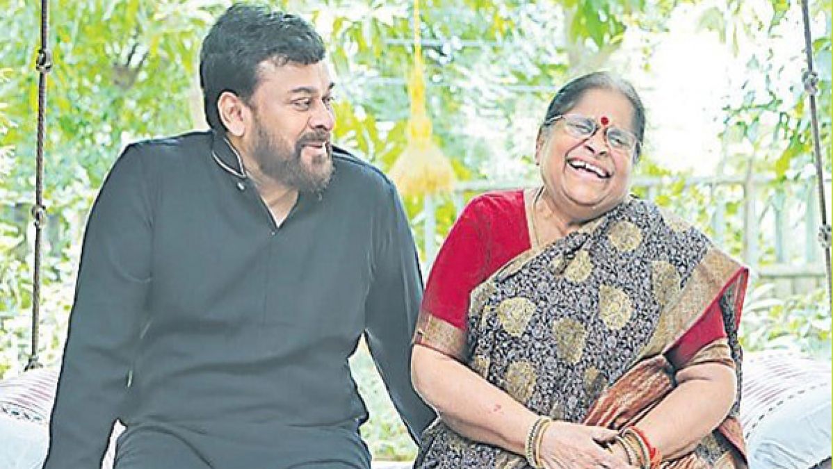 Famous star Chiranjeevi cooks fish for his Mom!