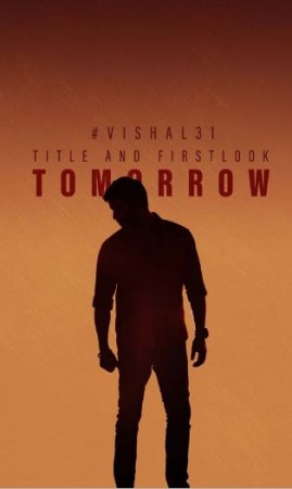 Vishal 31 : Title & First Look tomorrow