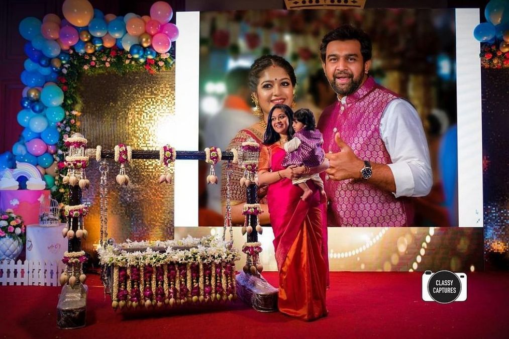 Meghana Raj Sarja admires festive lights with son Raayan ahead of Christmas; See post