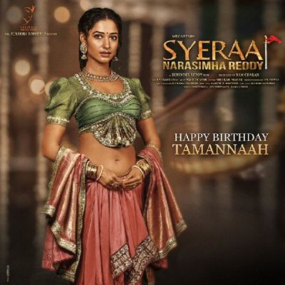 Sye Raa Narasimha Reddy poster out, Check out  the beautiful and elegant Lakshmi on her birthday