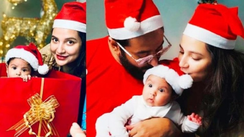 राज चक्रवर्ती और सुभाषश्री गांगुली ने परिवार के साथ उठाया क्रिसमस लुत्फ