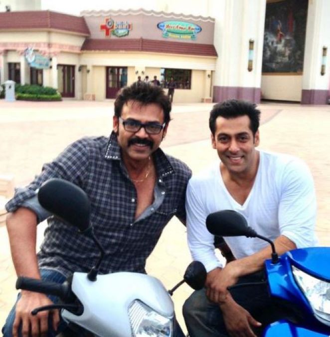 Chiranjeevi calls Salman Khan a 'superstar with golden heart', Venkatesh posts throwback pic