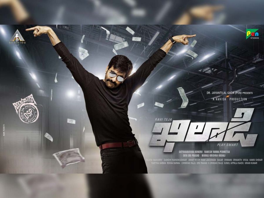 The third song from Khiladi out features Ravi Teja dancing to Atta Sudake