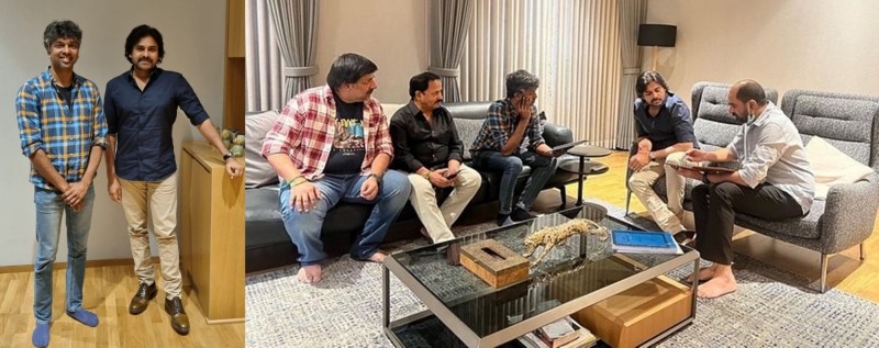 Pawan Kalyan's candid session with Tamil lyricist for upcoming flick