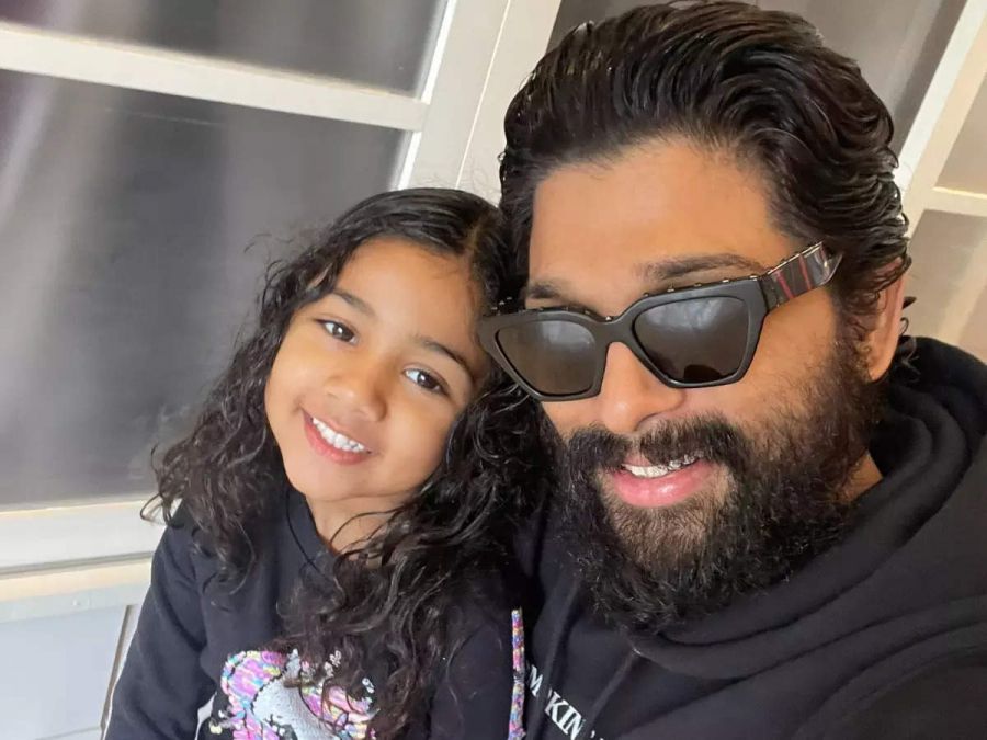 Iconic Star Allu Arjun’s Fun Time With His Daughter Goes Viral