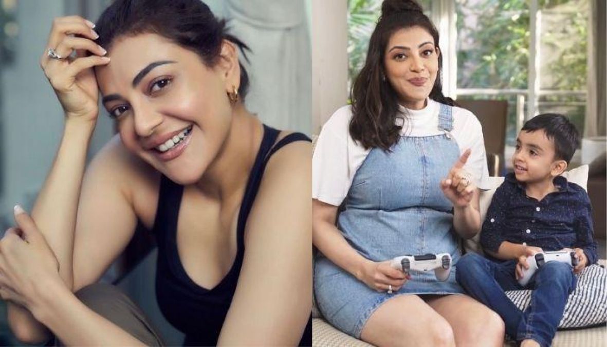 Mom-to-be Kajal Aggarwal takes on body shamers who commented on her pregnant look