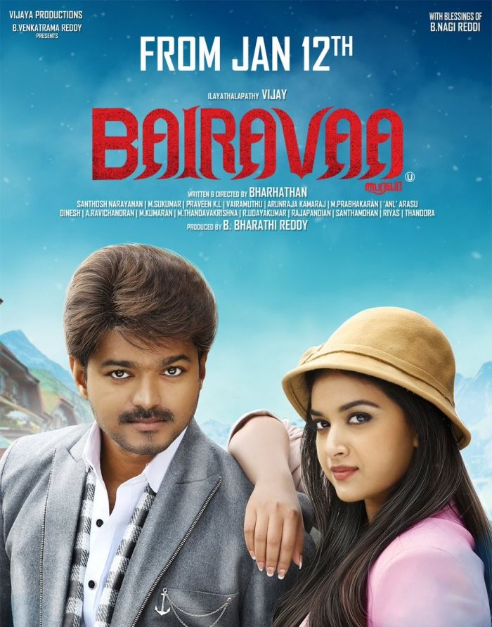 Vijaya production movie release in 55 countries,Bairavaa