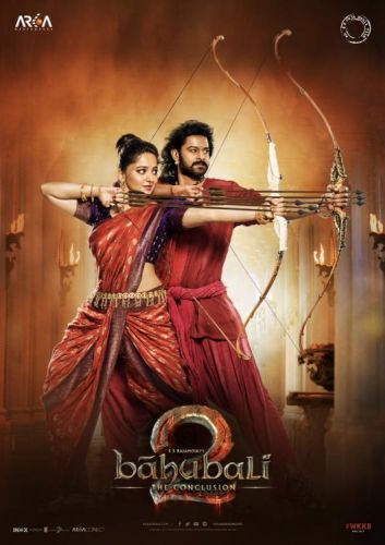 Prabhas and Anushka is aiming the target in poster of Baahubali 2