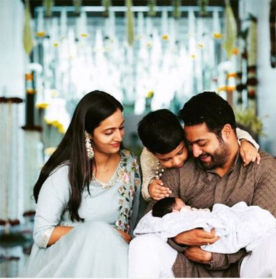 Jr NTR and his wife Pranathi named their newborn as Bhargav Ram