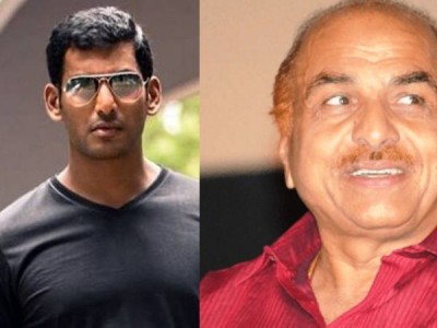Actor Vishal filed a complaint against veteran producer RB Choudary