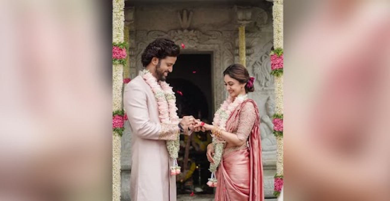 Aishwarya Arjun is going to get married, beautiful pictures of Haldi-Mehndi surfaced