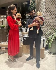Ram Charan and wife Upasana went out for a walk holding daughter Klein Kara's hand, see special moment on 12th wedding anniversary