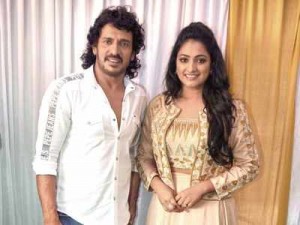 Hariprriya and Upendra participate in a photoshoot for 'Lagaam'