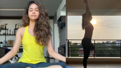 Keerthy Suresh on her love for yoga on International Yoga Day