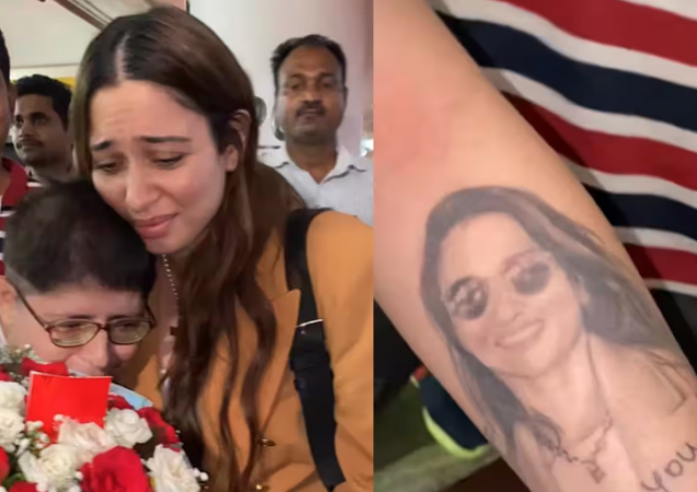Tamannaah Bhatia cries after seeing fan's love