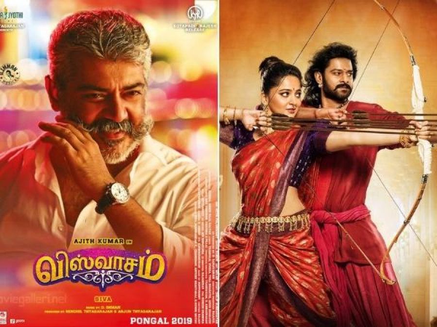 Ajith starrer Viswasam beats Baahubali 2 to make this new record -