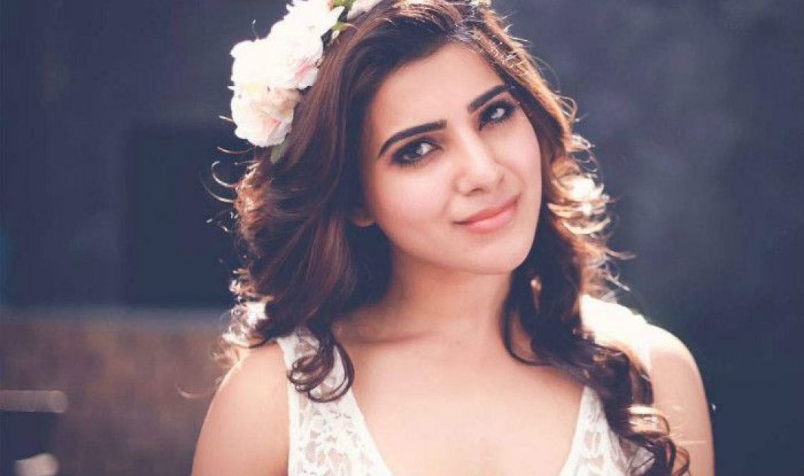 Samantha Akkineni looks fabulous in this blue outfit