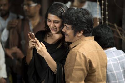 Pic Talk: King posted a pic with Samantha from 'Manmadhudu 2' sets