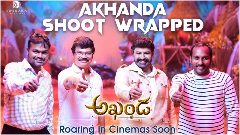 Balakrishna Wrap off Akhanda's Shoot; Release date yet to be announced