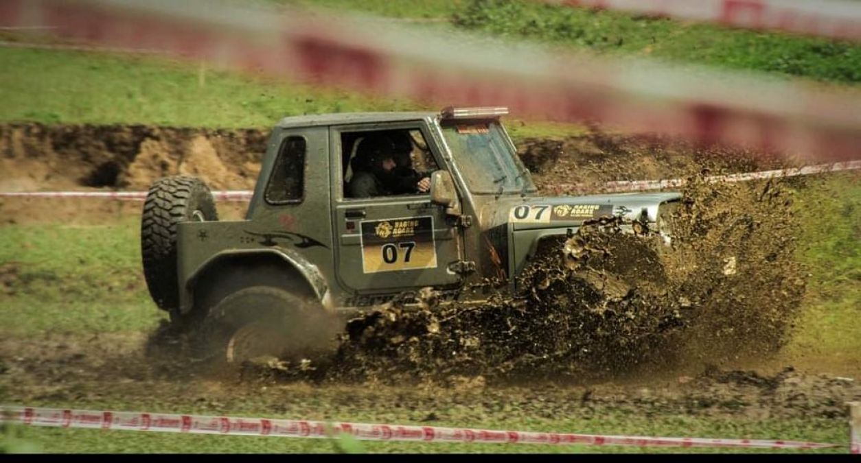 First Indian 4X4 mud race film, 