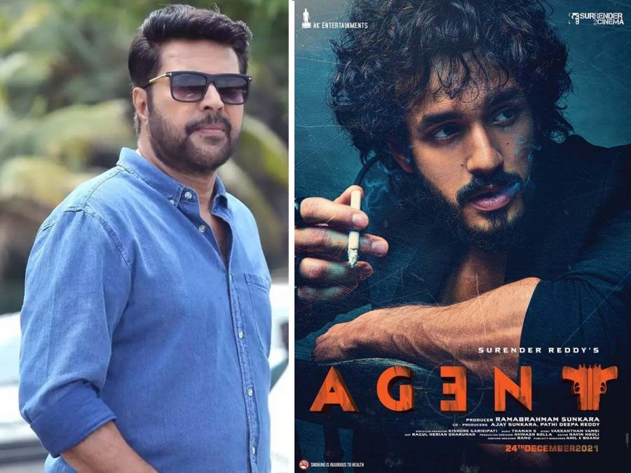 Actor Akhil Akkineni's Agent features Mammootty in a Vital role